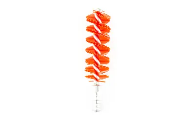 B/C NYLON BORE BRUSH 28GA RED