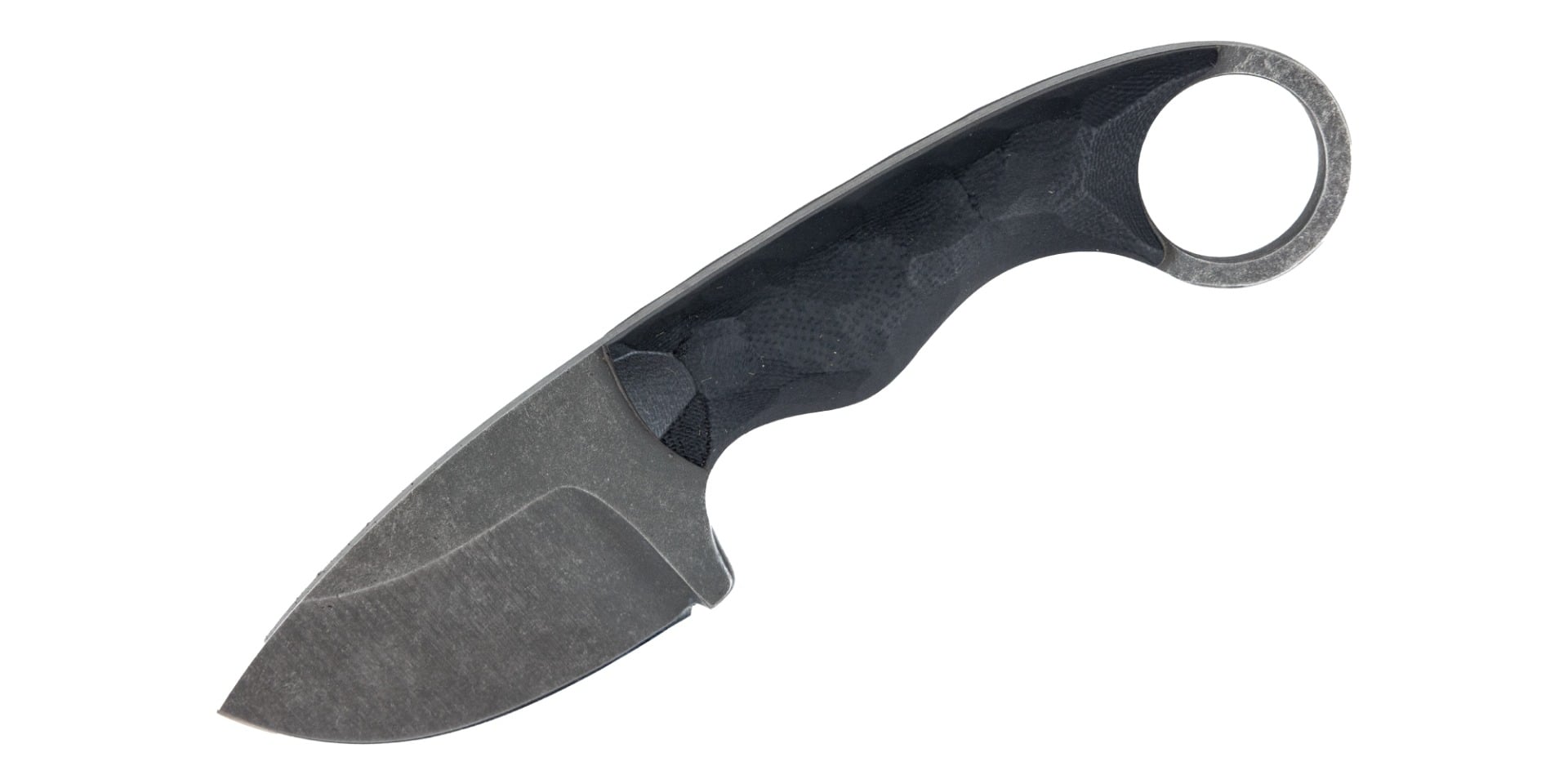 The Wizard Forge Black Gremlin Fixed Blade Knife - GREBLK001
