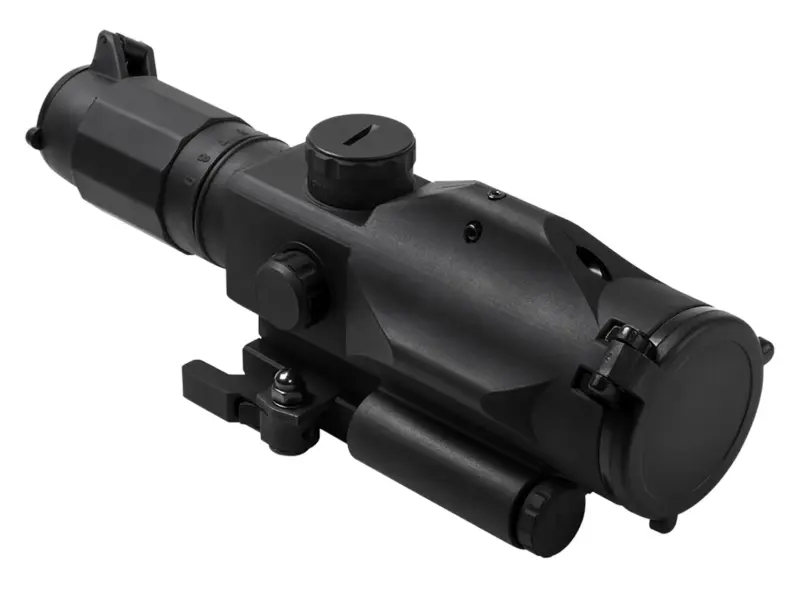 NcStar VSRTP3940GV3 SRT Gen 3 Black Hardcoat Anodized 3-9x40mm Illuminated P4 Sniper Reticle Green Laser