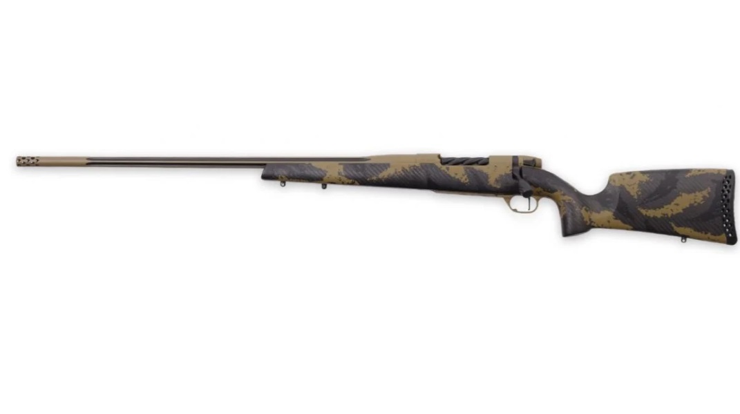 Weatherby MARK V APEX 300WBY 26" FDE LH PEAK 44 BASTION STOCK