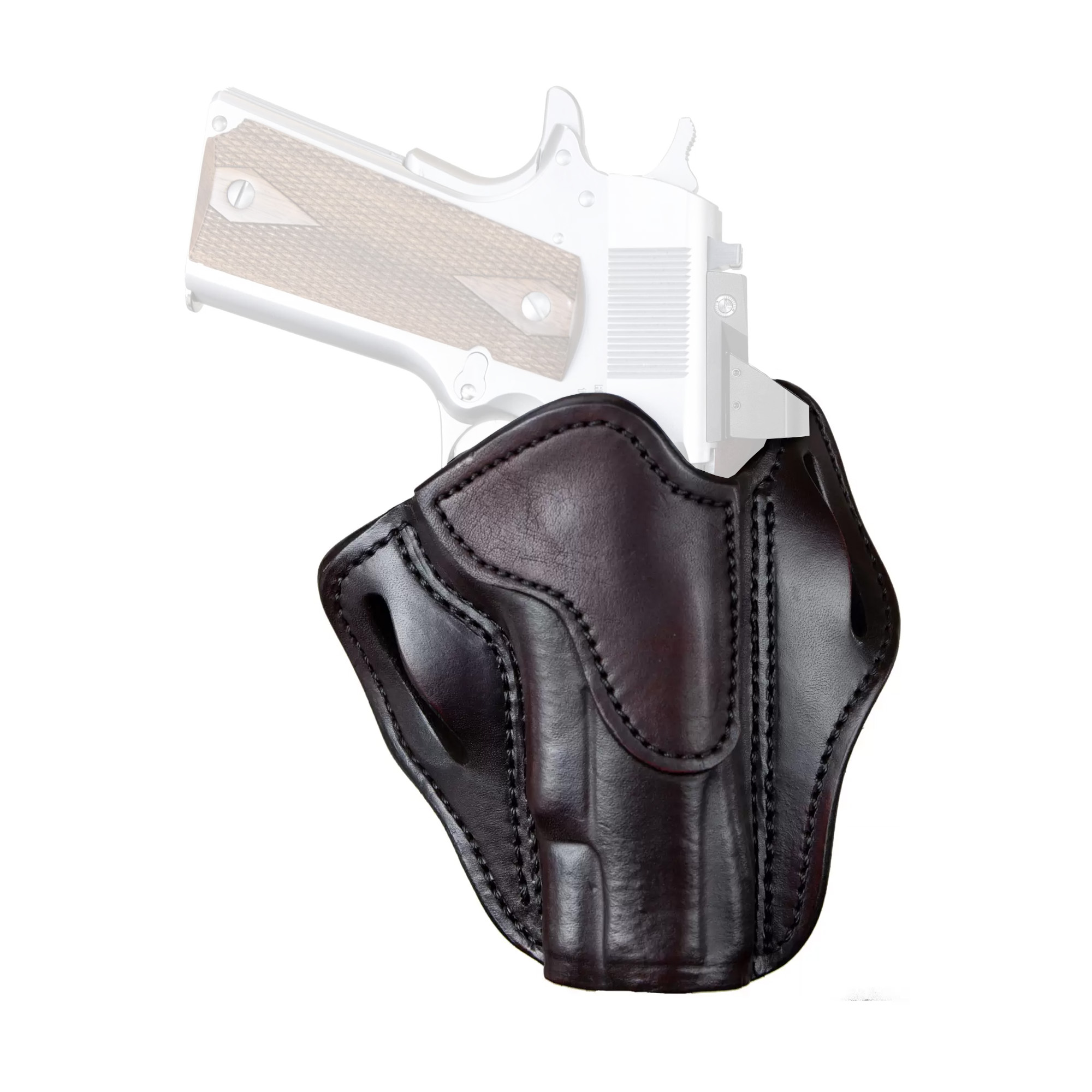 1791 BH1 OWB Belt Holster, Vintage Leather, Right Hand - ORBH1VTGR