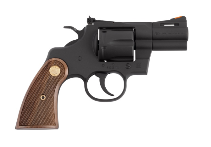 Colt Python Revolver 357 Mag 2.5 in. Matte Blue Walnut Grip 6rd. - No Credit Card Fees - Free Shipping