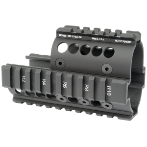 MIDWEST MINI DRACO PSTL QUAD RAIL BK