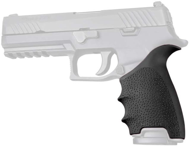 Hogue SIG Sauer P320 Full Size HandALL Beavertail Grip Sleeve Black