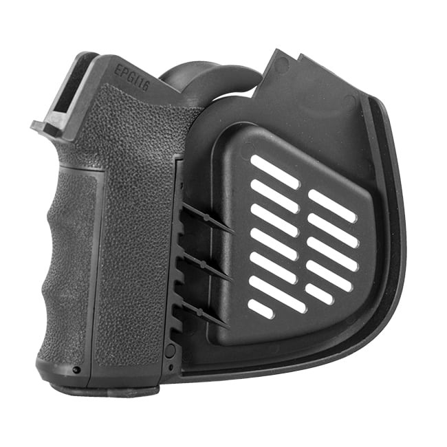 MFT Engage AR15 Featureless Grip W/ Interchangeable Front Straps, Black - EPGIRSC
