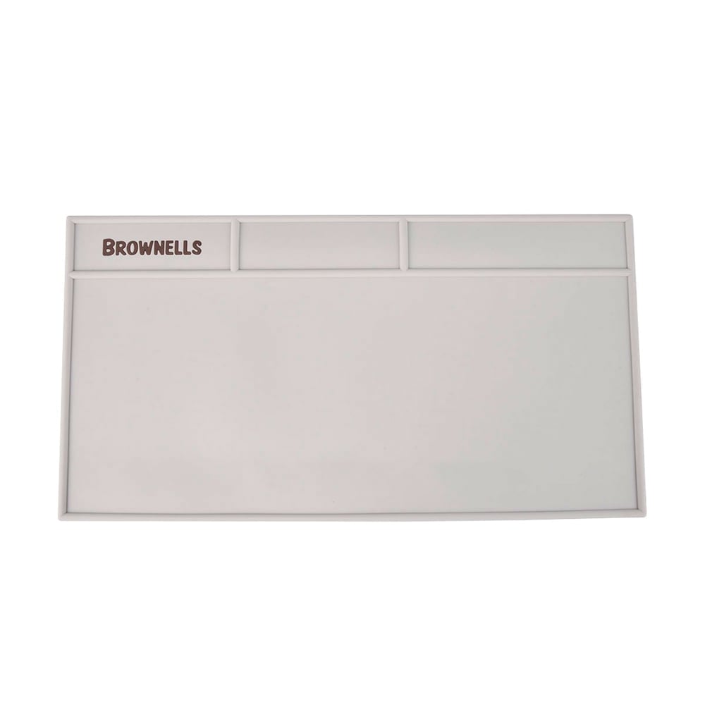 Brownells 17" x 11" x 0.25" Workbench Mat, Gray