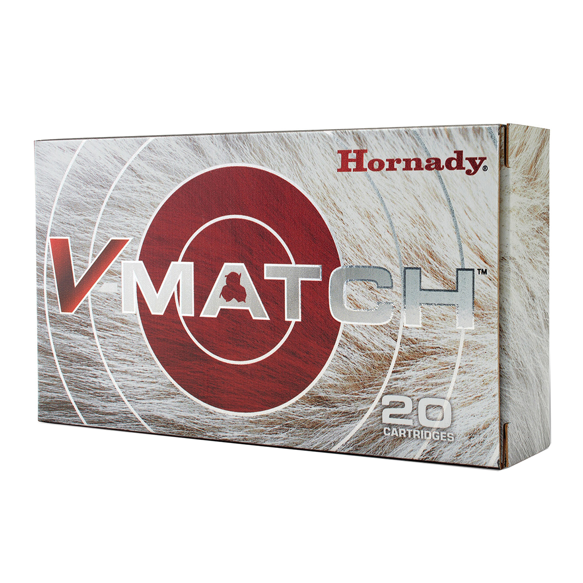 Hornady V-Match 6mm Creedmoor 80 gr ELDVT 20rds Rifle Ammo for Competitive Shooting - 81397