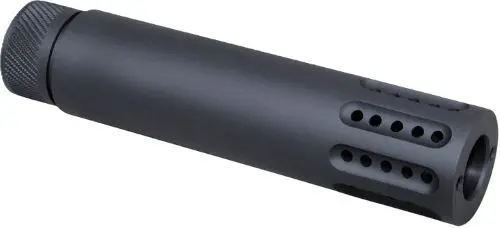 GUNTEC SLIP OVER BARREL SHROUD - MULTI PORT MUZZLE BRAKE 308