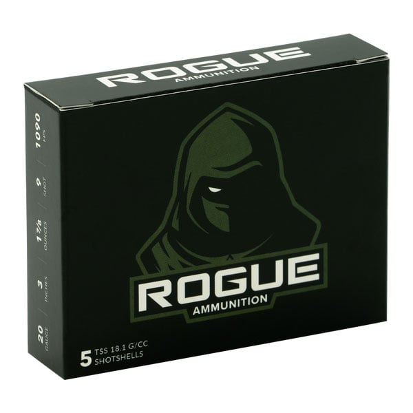 Rogue TSS 3" 1 7/8 oz #9 20 Gauge Ammunition, 5 Rounds - RA-TSS-20-3-178-9