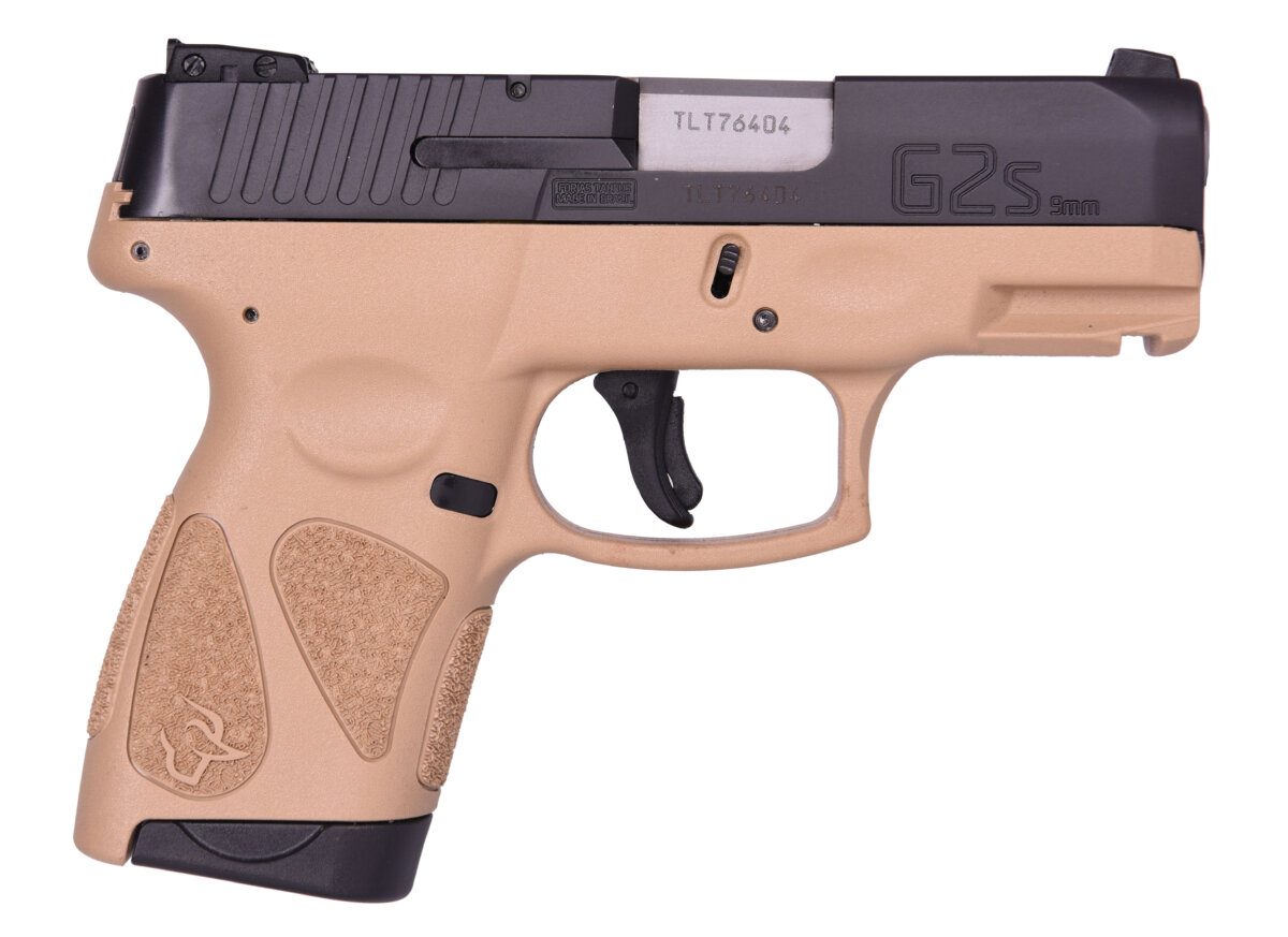 TAU G2S SLIM 9MM 7RD TAN/BLK