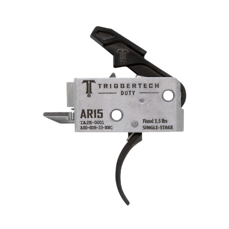 TriggerTech AR-15 Duty Curved Single-Stage 3.50 lbs Trigger - AH0-SDB-33-NNC