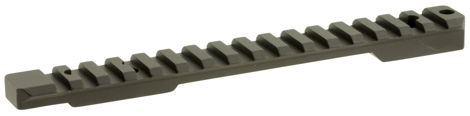 Talley Remington 700 Long Action 7075 T6 Aluminum 1-Piece Picatinny Base, Matte Black - PLO252700