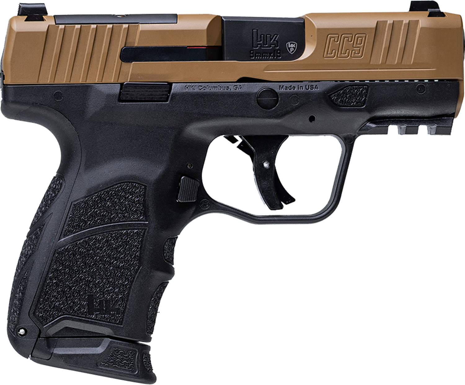 H CC9 OR 9MM Semi Auto Handgun, 12RD