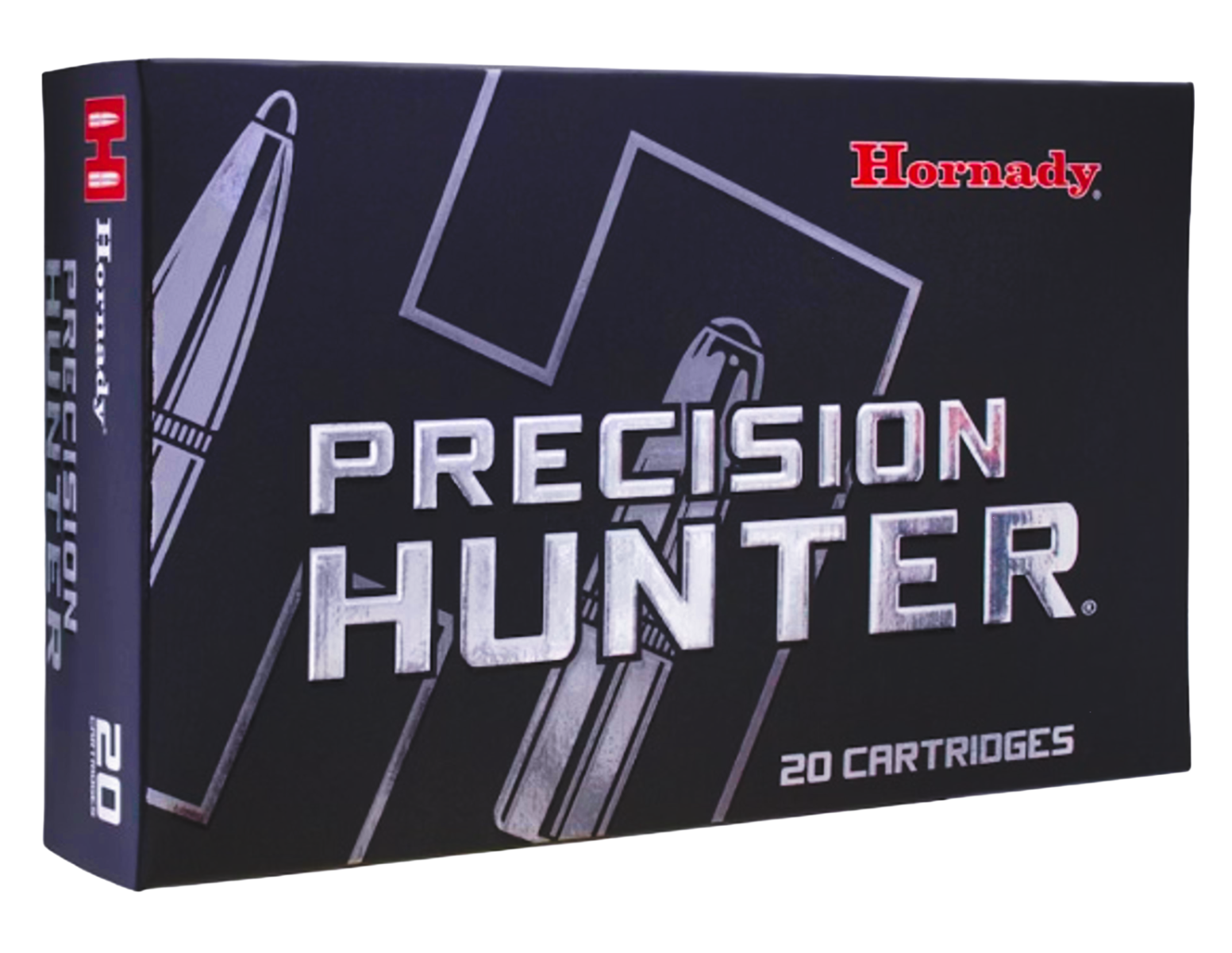Hornady Precision Hunter Rifle Ammo 25 Creedmoor 128 gr. ELD-X 20 rd. - No Credit Card Fees - Low, flat rate shipping