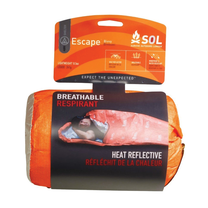 SOL 84" x 31" Escape Bivvy, Orange