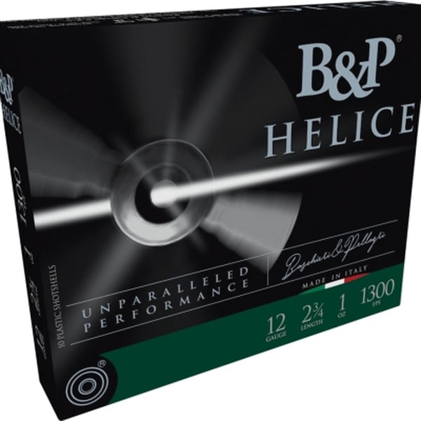 B&P Ammunition 12B1FE75 Helice Electro 12Gauge 2.75″ 1oz 7.5Shot 10 Per Box/10 Case - No Credit Card Fees - Low, flat rate shipping