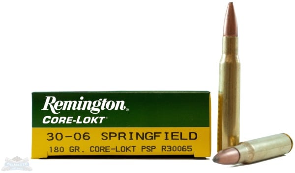 Remington Core-Lokt 180 gr PSP 30-06 Springfield Ammunition, 20 Rounds - 27828