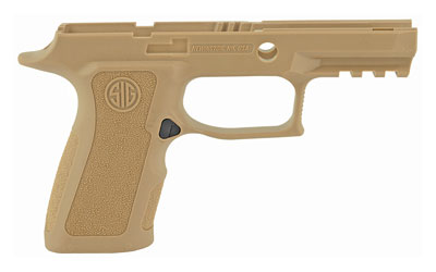 SIG Sauer P320c X Series Grip Module SM 9/40, Coyote - GRIP-MODX-C-943-SM-COY