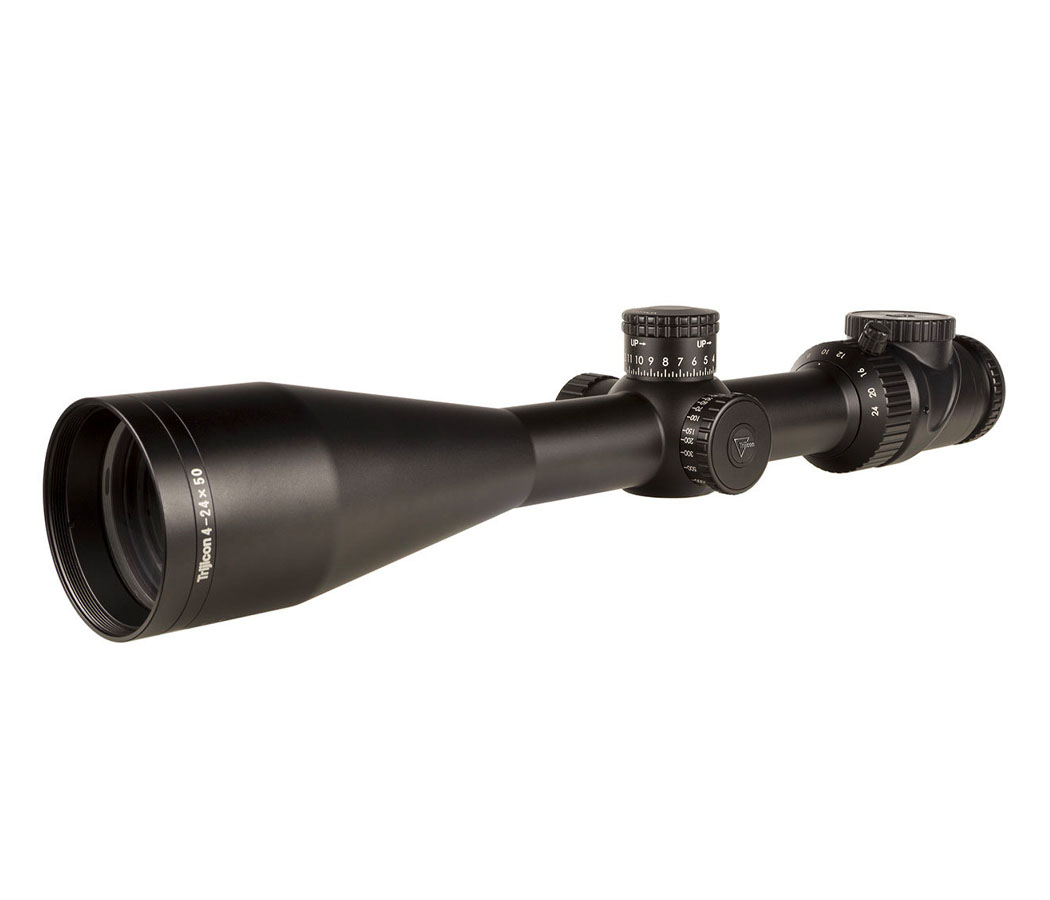 Trijicon AccuPoint 4-24x50 SFP Riflescope w/ MOA Ranging Crosshair & Green Dot - TR32-C-200157