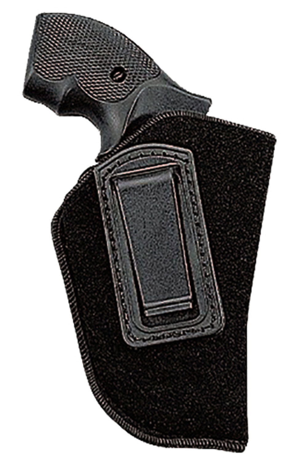 Uncle Mike's Size 0 Left Hand 2" to 3" Small/Medium Autos Inside-The-Pant Open Style Holster, Textured Black - 89002