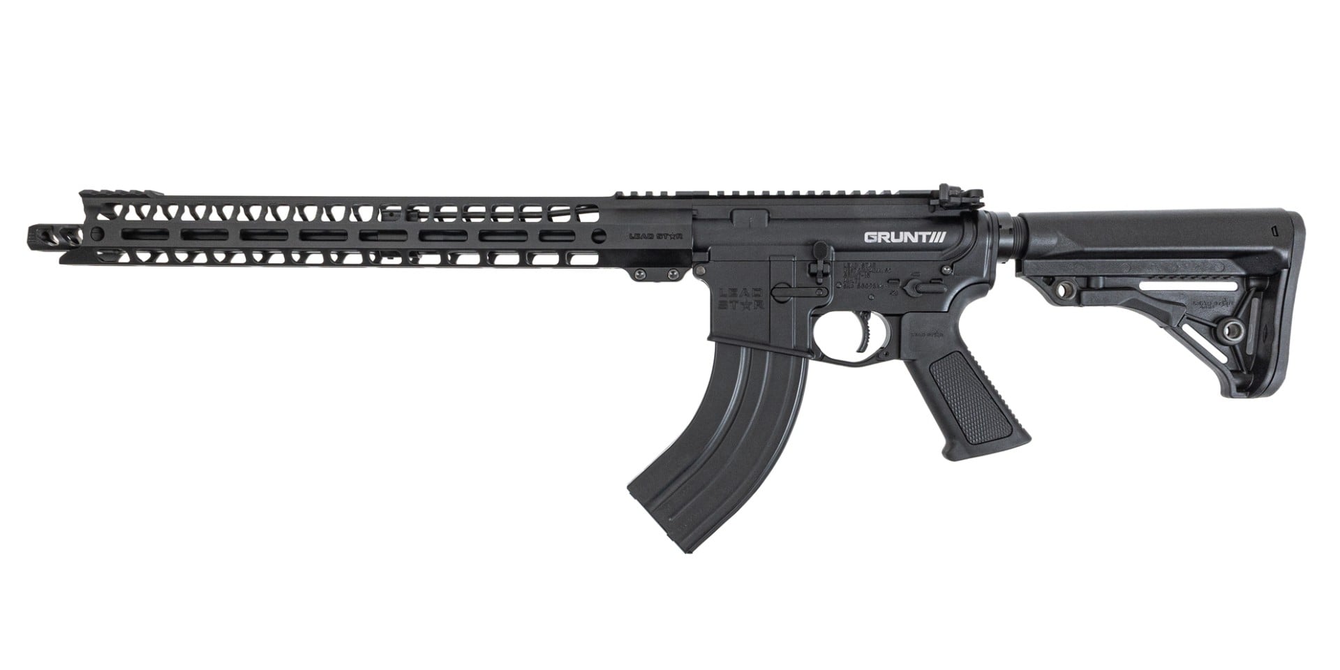 Lead Star Arms Grunt Rifle - 16" 7.62 X 39 w/ 17" Handguard (Black)