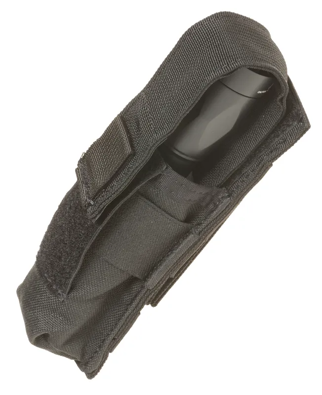 TacShield Suppressor Pouch Black Nylon Cordura