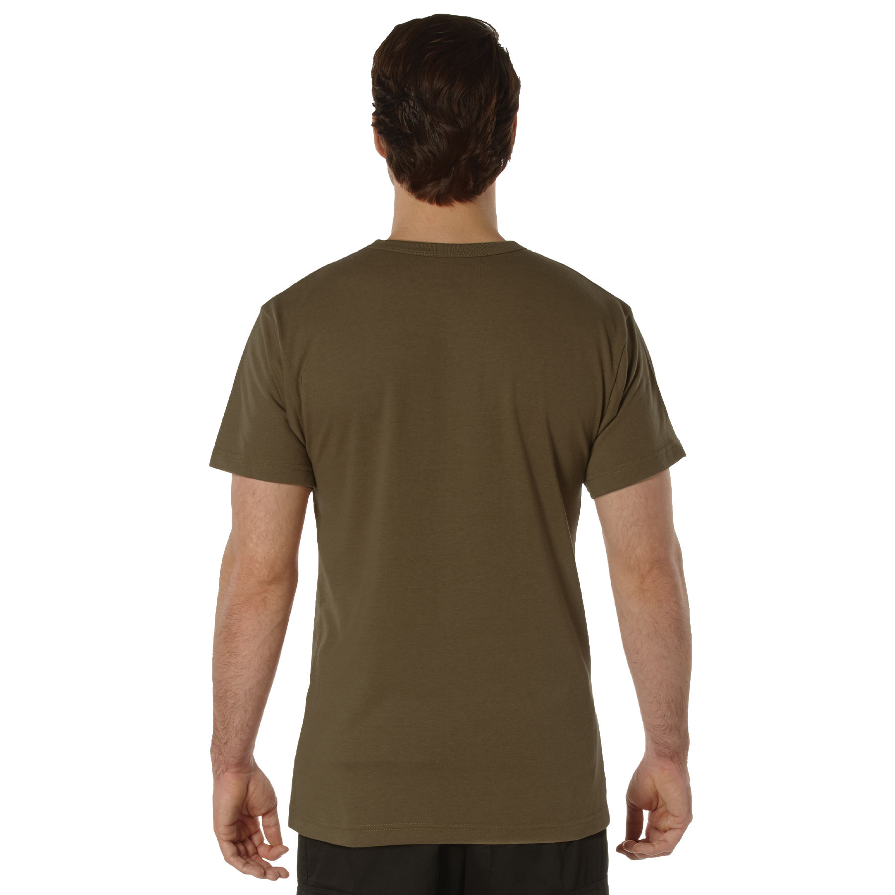 Rothco Pocket T-Shirt - Brown, Large