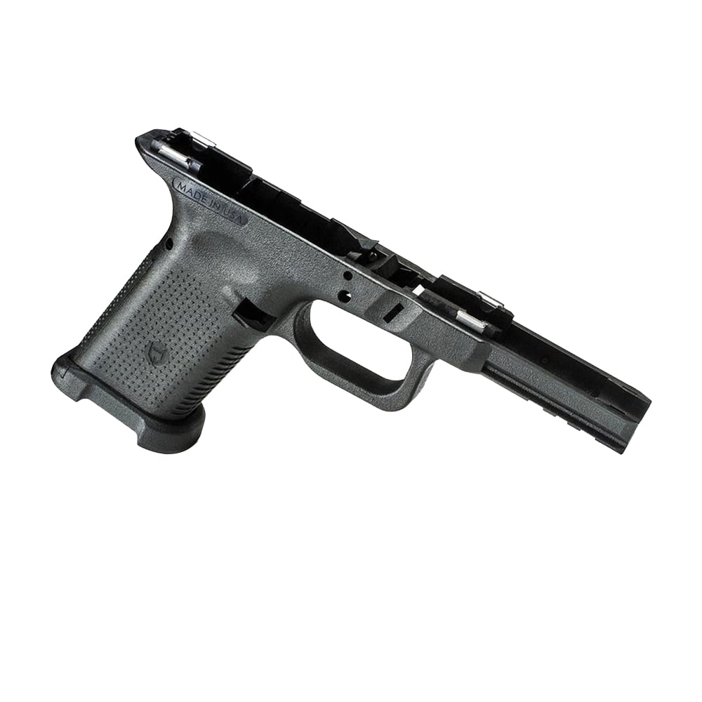 Lone Wolf TWC Full/Compact Textured Frame Bare Fits Glock Gen 3-4 G17/G22/G31/G34/G35, Black