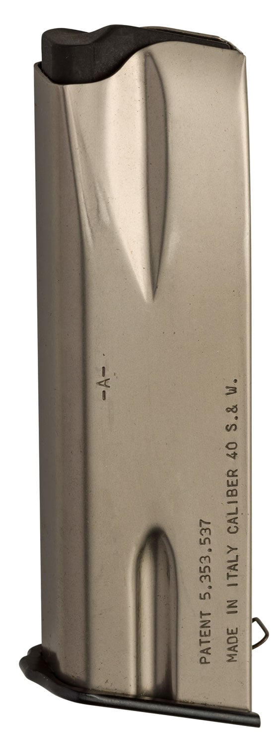 Browning 10 Round 9mm Luger Hi-Power Stacked Double Stack Standard Magazine, Black - 112050193