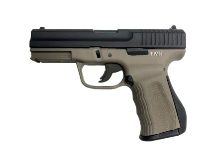 FMK 9C1G2 9mm Pistol, 4" Barrel, Flat Dark Earth, Black - FMKG9C1G2DESSCM