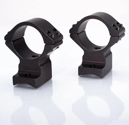 Talley Lightweight Alloy Scope Mount Combo Remington 700 Long Action 30mm Low - Black Anodized