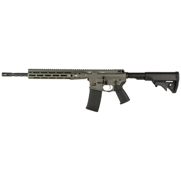 LWRC IC-DI .223 Remington/5.56x45mm 16.10", Tungsten Gray