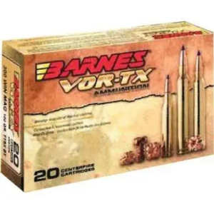 Barnes Bullets 31191 VOR-TX Rifle  5.56x45mm NATO 70 gr TSX Boat Tail 20 Bx/ 10 Cs