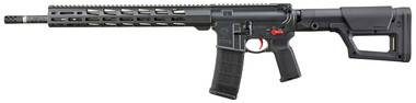 Ruger 223 Wylde 18" Barrel, Gray Cerakote, Black Magpul K2 Grip Rifle - 30Rd