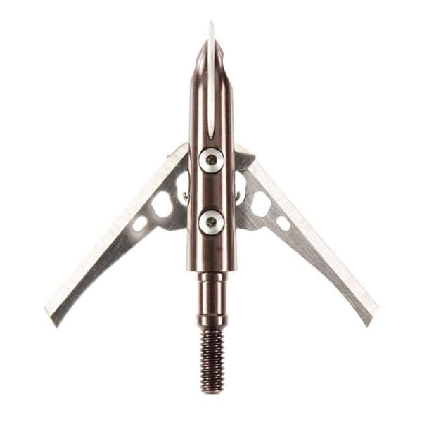 Rage 2"/100 gr 2-Blade No Collar Cut-On Contact Broadhead, Pack of 3