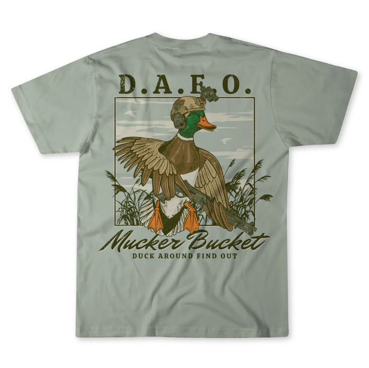 Mucker Bucket Duck Around & Find Out T-Shirt - Medium