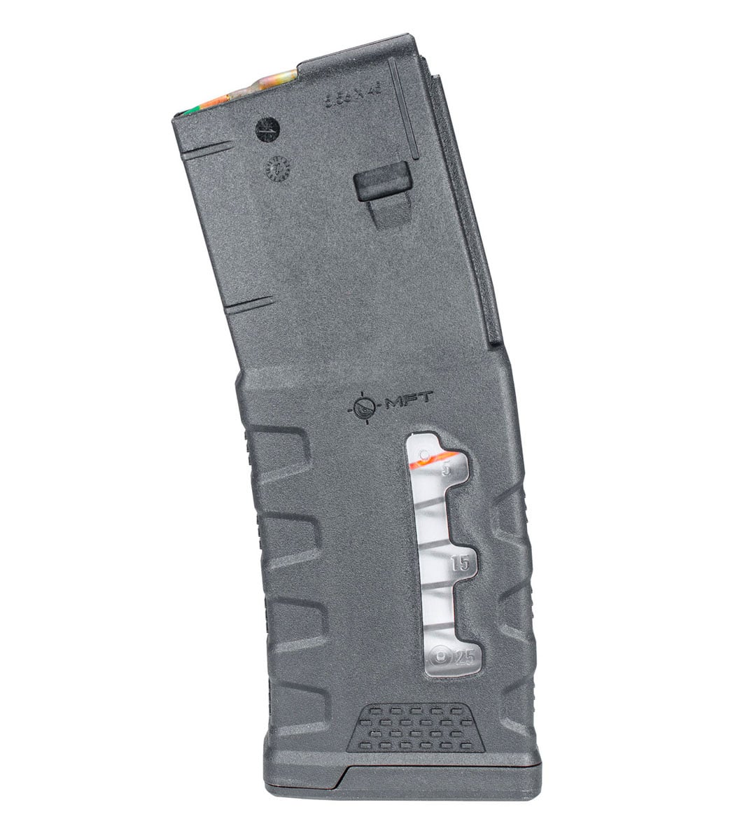Mission First Tactical 30rd Extreme Duty Window 5.56 Magazine, Black - EXDPM556-W-BL