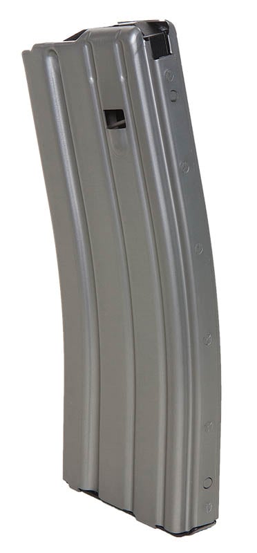 C Products Defense 30 Round .223 Rem/5.56 Duramag AR-15 Detachable Magazine w/ Black Follower, Gray - 3023002175CP