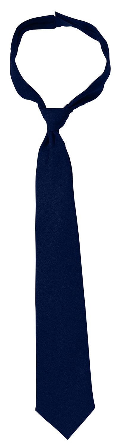 Rothco Police Issue Hook N Loop Neckties - Navy Blue, 18 In