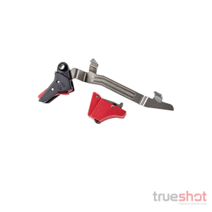 Timney - Glock Gen 3/4, Medium Frame (9mm & 40 S&W), Red Safety Blade & Sear - 3 lb Pull - Trigger