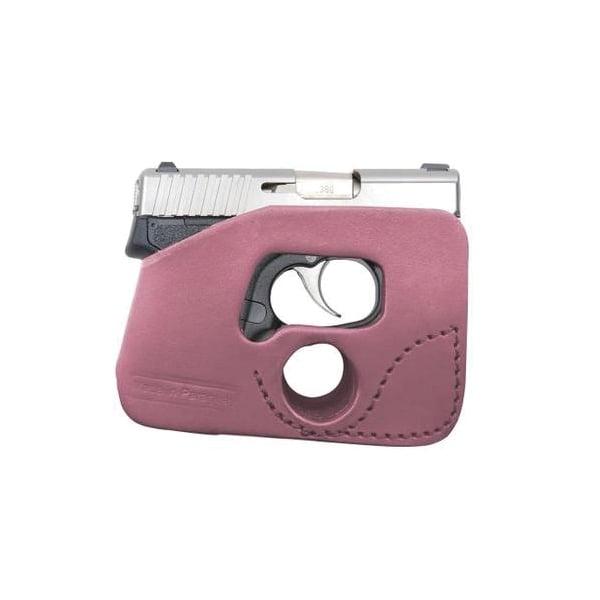 Tagua Pocket Holster Ambidextrous Leather, Pink