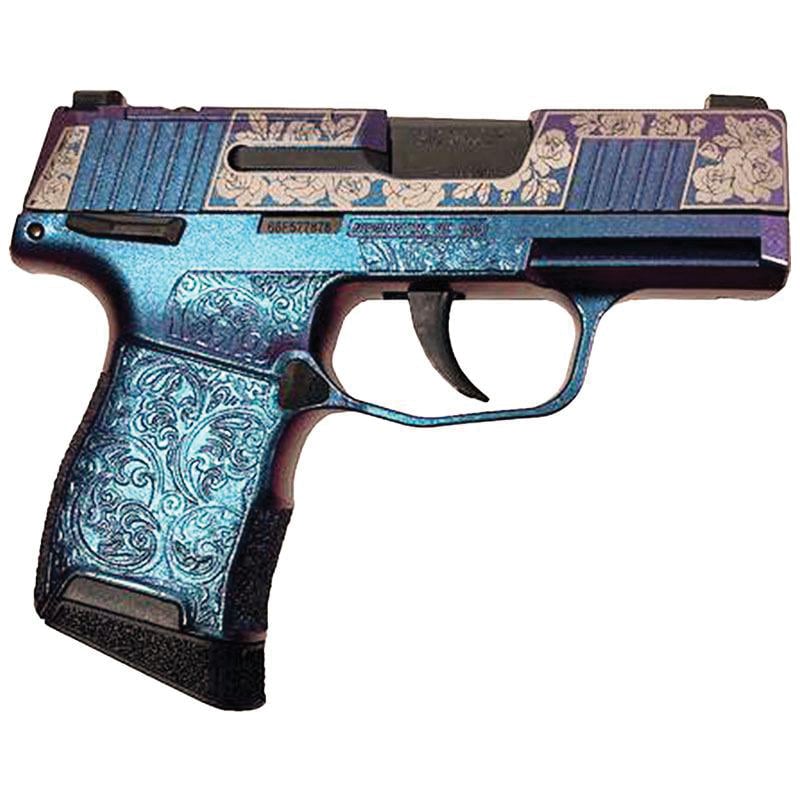 Sig Sauer P365-380 Gun & Roses .380 ACP 3.10" 10rds, Mongoose Purple