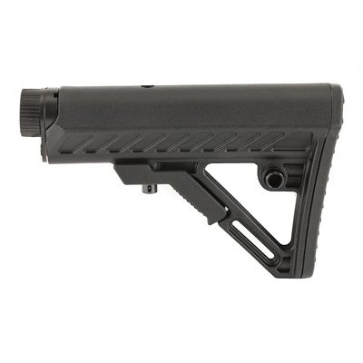 Leapers UTG Model 4 Combat Ops S2 Stock Kit 6-Position Mil-Spec Stock Assembly, Black -  RBUS2BM