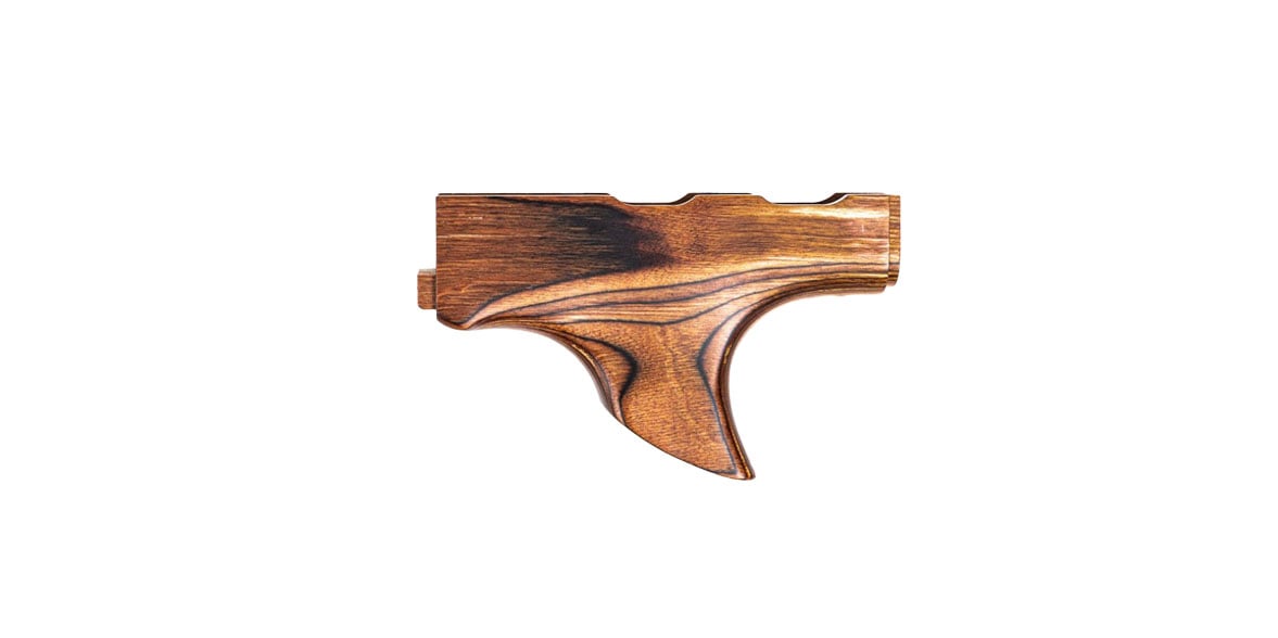 PSA AK Nutmeg Wood Shark Fin Handguard