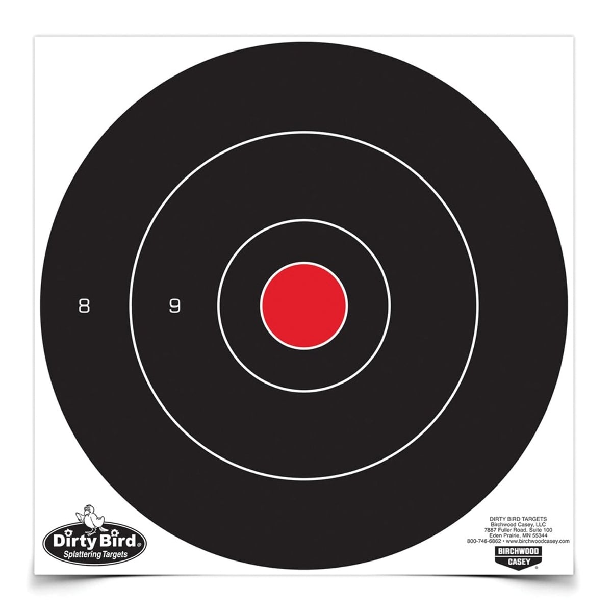 Birchwood Casey Dirty Bird Bullseye Target