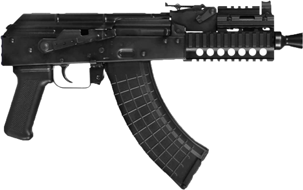 Pioneer Arms Quad-Rail Micro Hellpup PRO AK Pistol 7.62×39 30rd Magazine(2) 7″ Barrel Picatinny Optics Rail