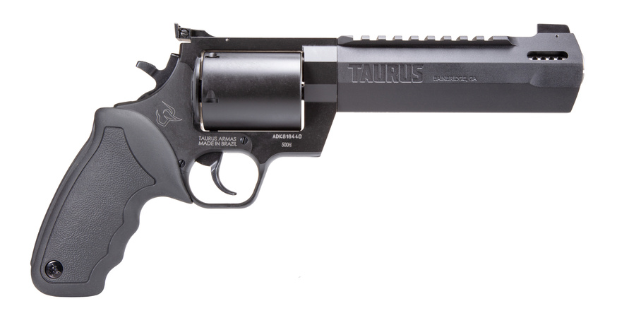 Taurus RAGING HUNTR 500S&W BLK 6.75" 2-500061RH|ADJ SIGHTS|PORTED