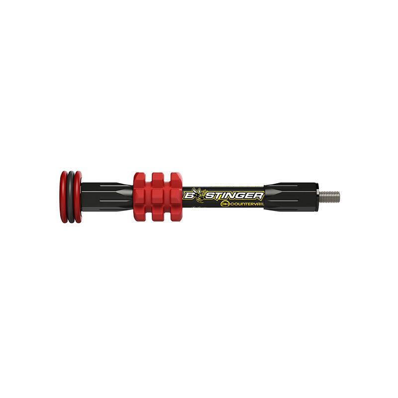 Bee Stinger MicroHex 6" Hunter Stabilizer, Red