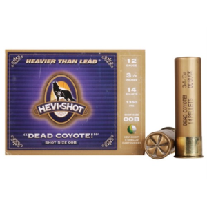 HEVI-SHOT 12Ga Dead Coyote 00 Buck Shot 3" 1-3/8 Wgt 1350 FP