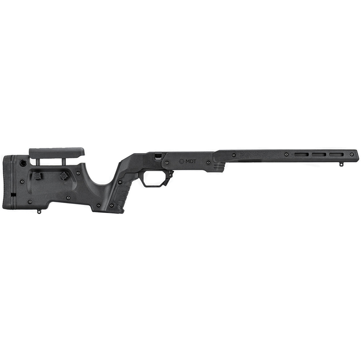 MDT XRS Remington 700 Rifle Chassis System Black - Premium Chassis for Superior Precision and Robust Design - 106013-BLK